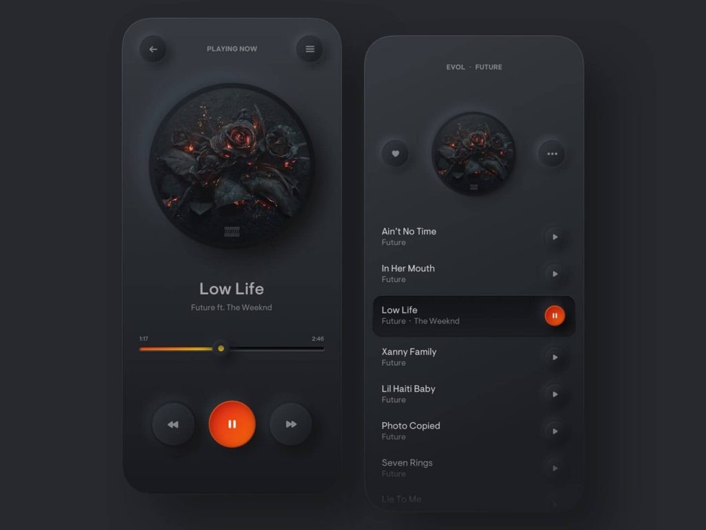 Dark UI Top App Design Trends in 2020
