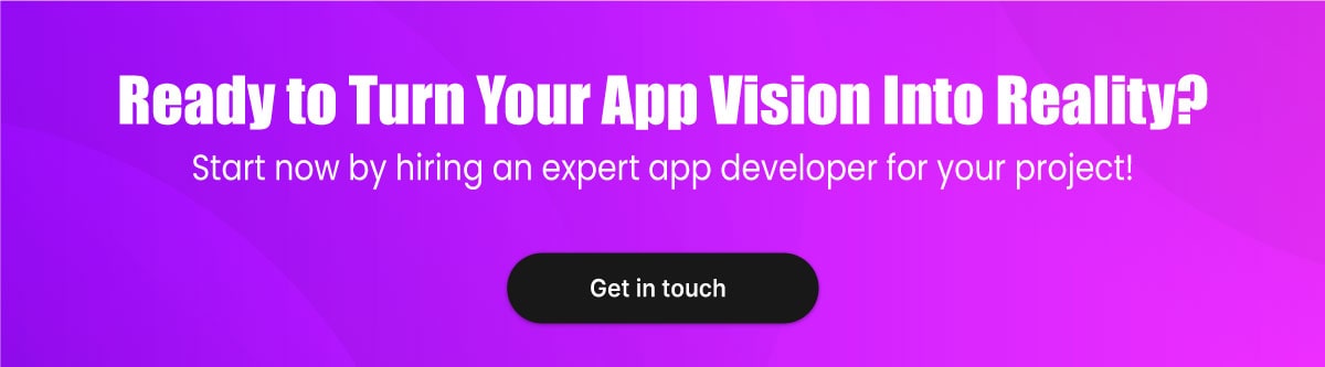 hire app developer - CTA