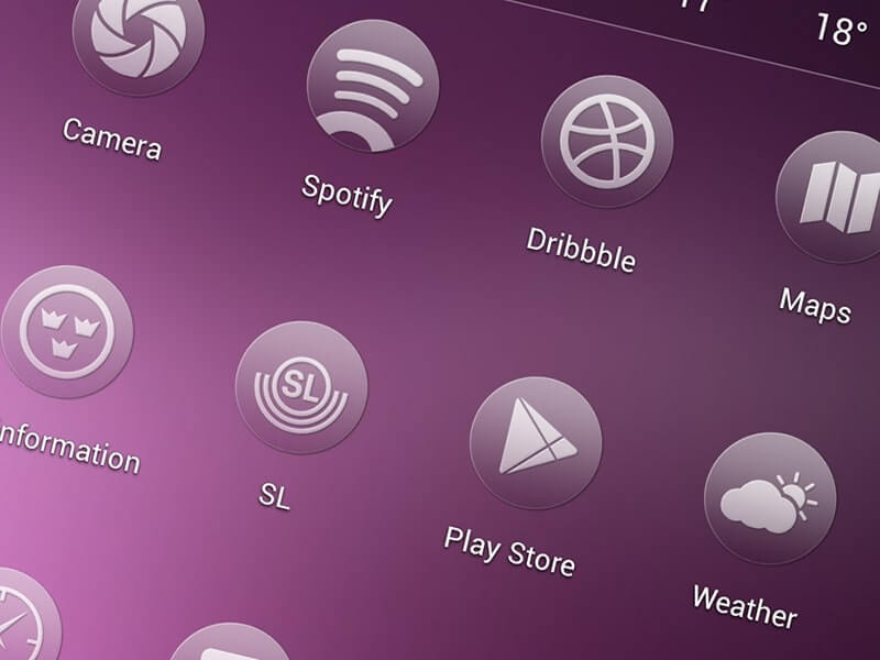 Icons Opacity