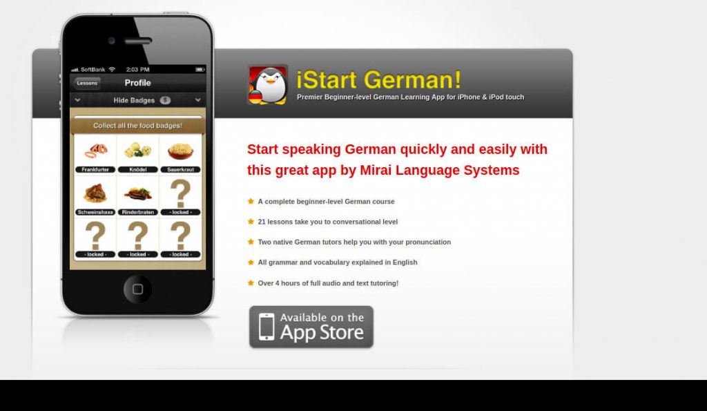 iStart German Best Deutsche Learning Apps