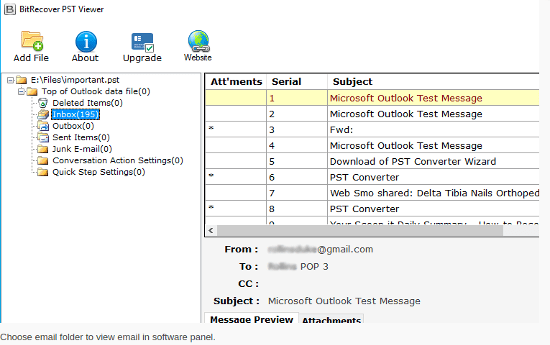 bitrecovery pst viewer- view pst files without outlook