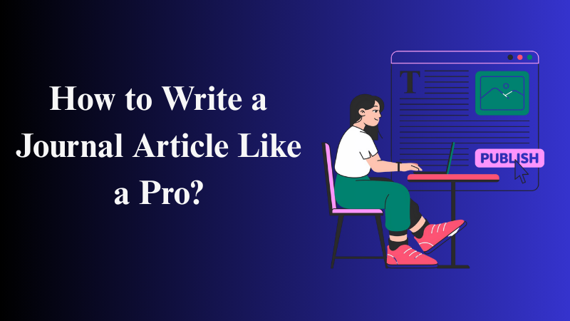 How to Write a Journal Article Like a Pro?