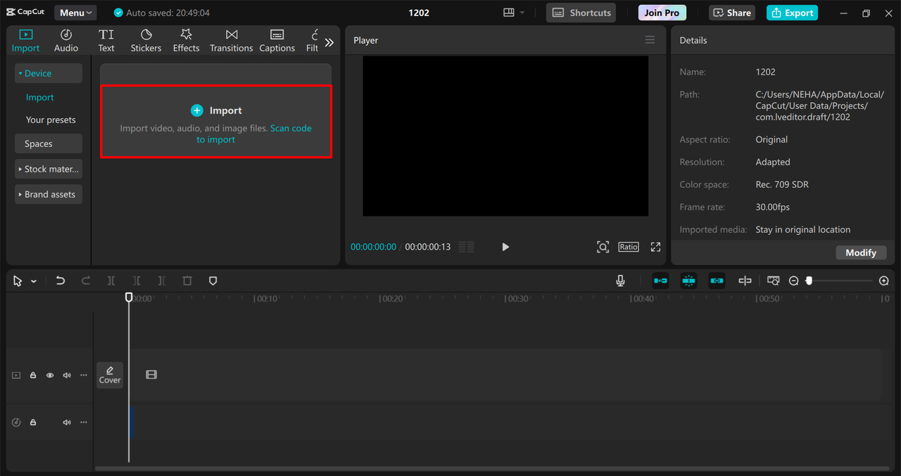 import video