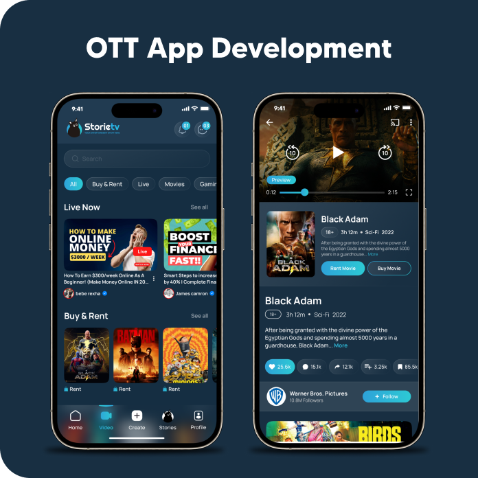 OTT App Development Company