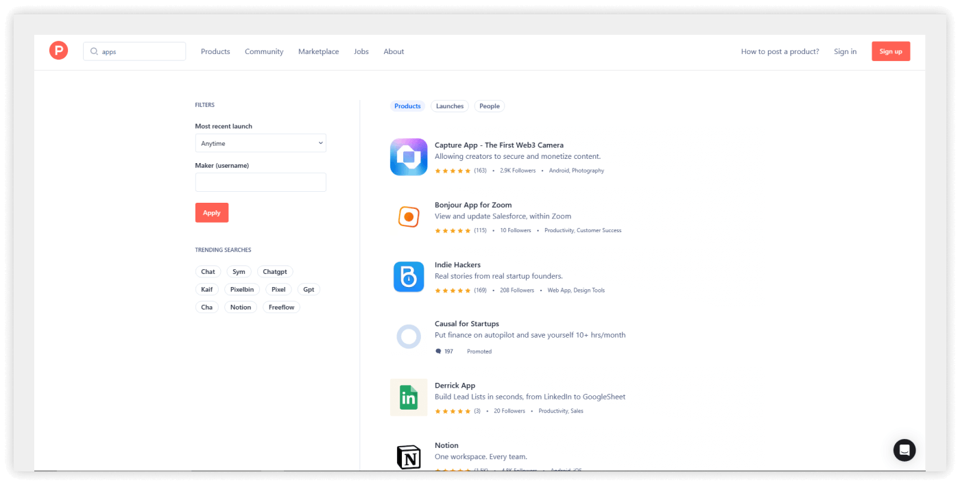 app review site