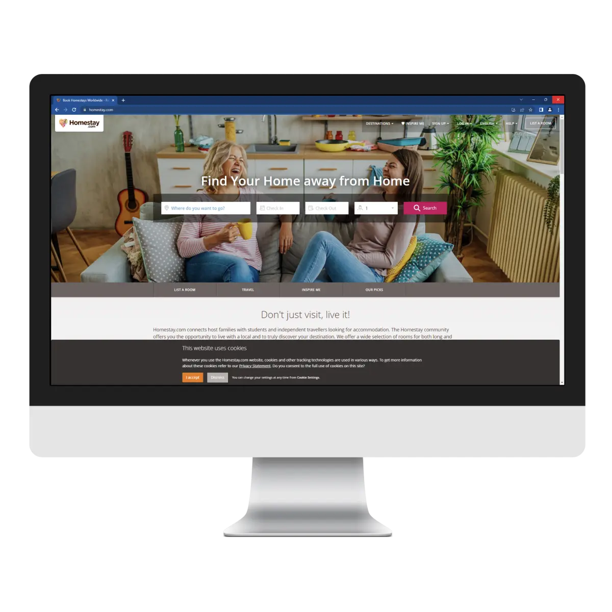 homestay, alternative to airbnb