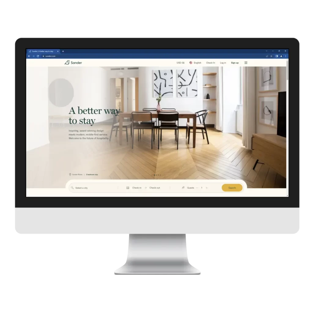 sonder, best alternatives to airbnb